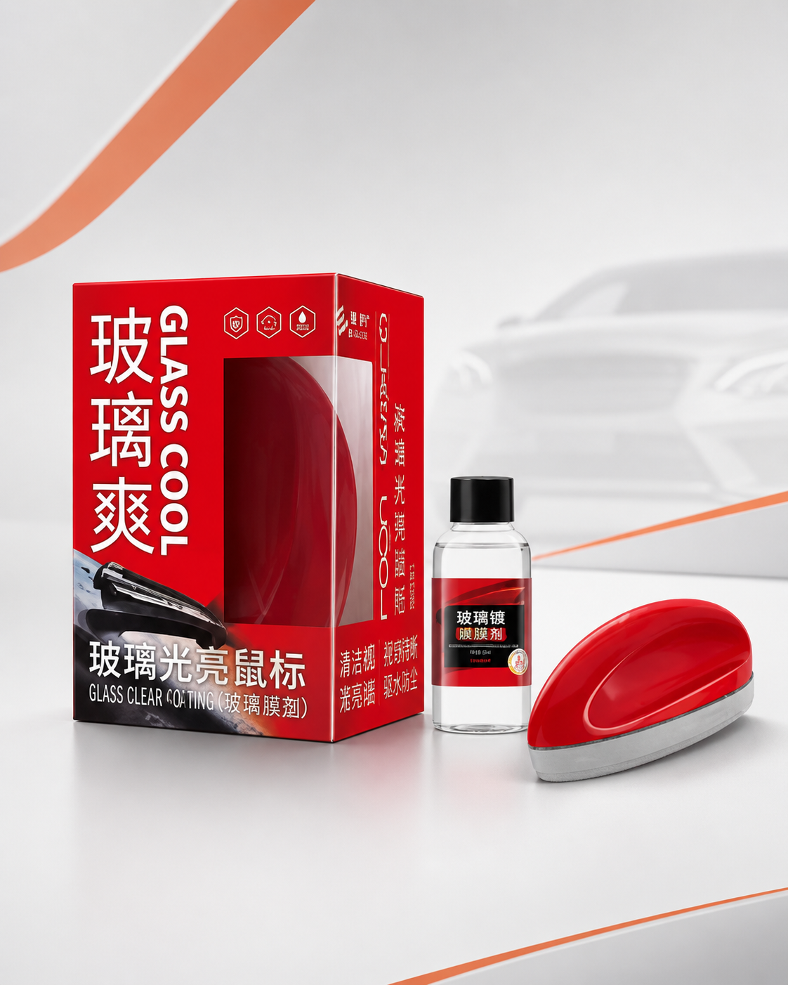Nettoyant pare-brise et vitres auto