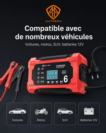 Chargeur de voiture portable