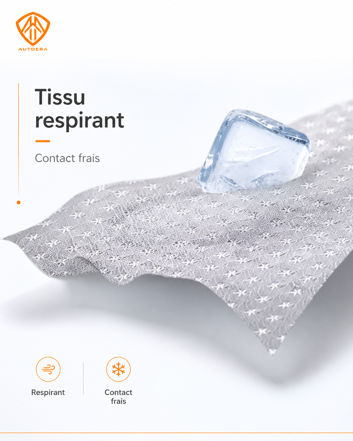 Coussin de siège auto avec housse