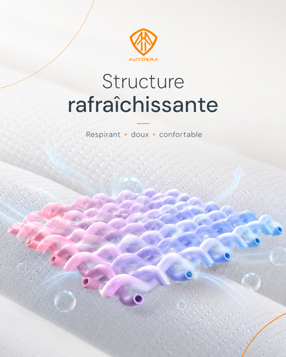 Coussin de siège auto avec housse