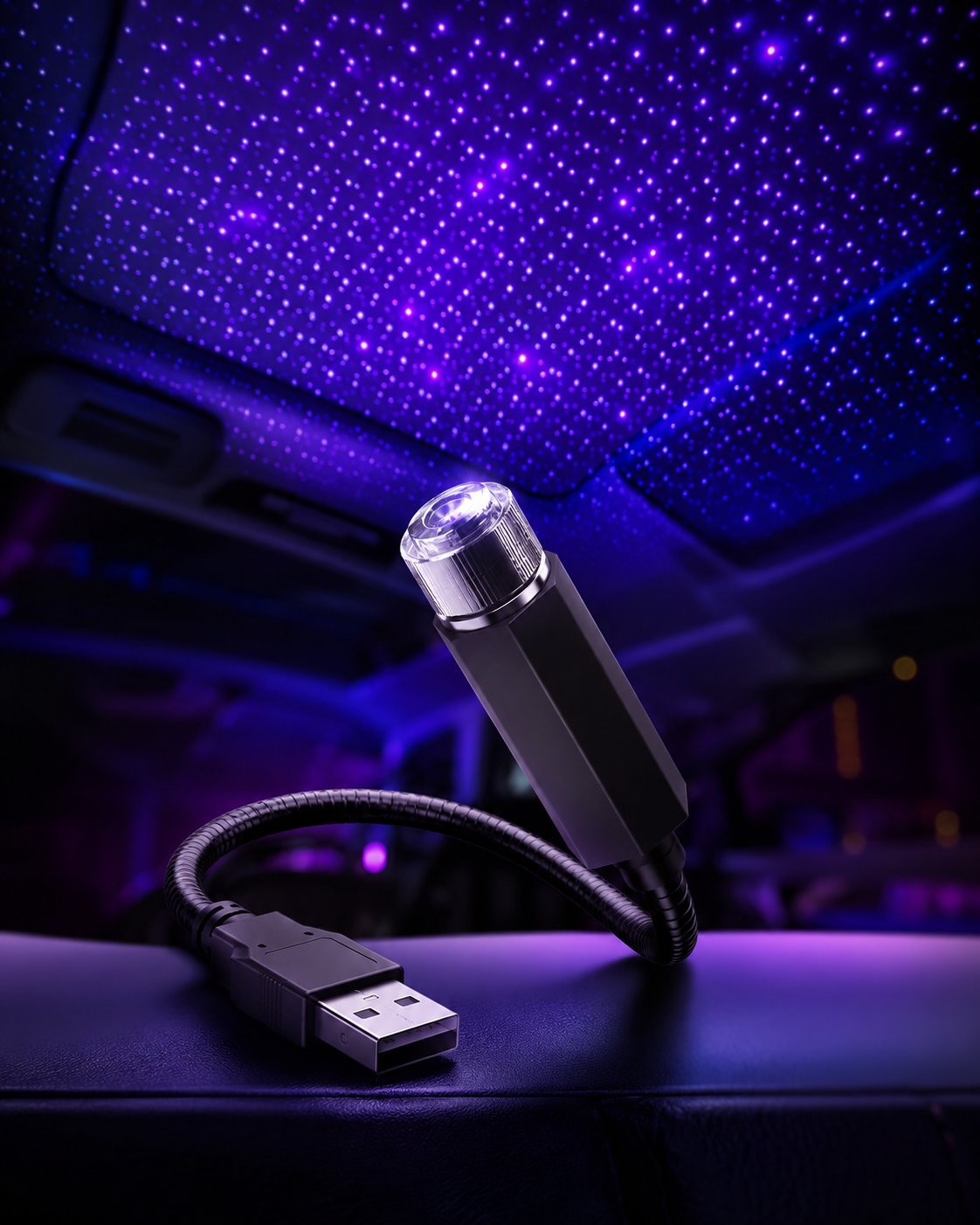 Mini lampe LED pour toit de voiture