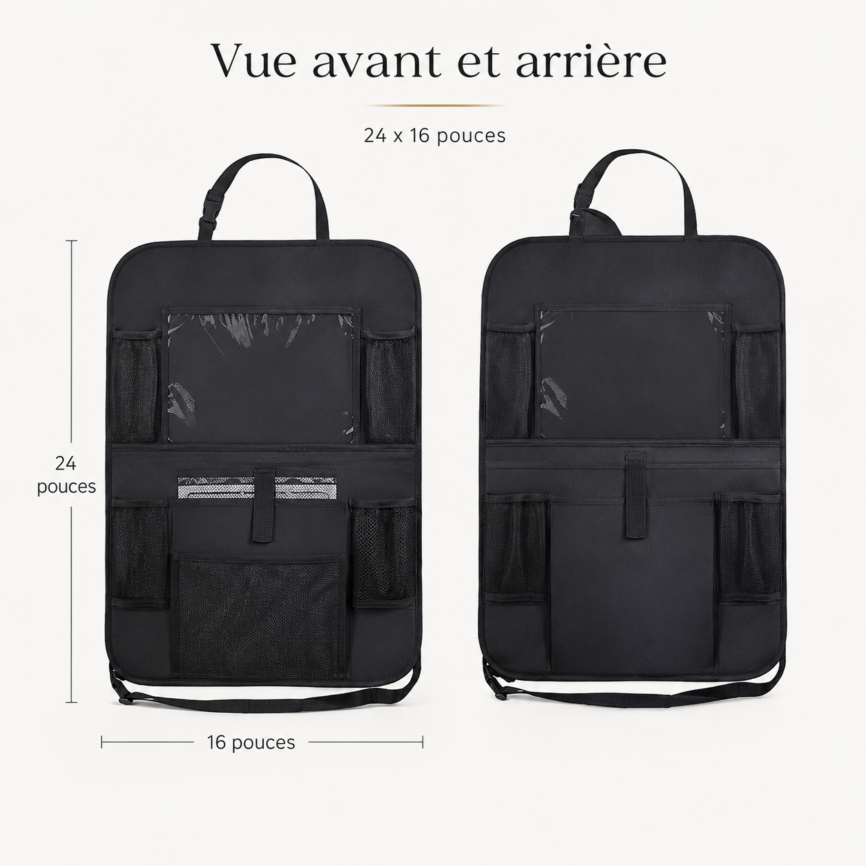 Support Tablette Siège Arrière