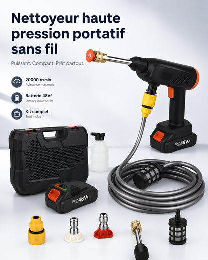 Nettoyeur Haute Pression Sans Fil