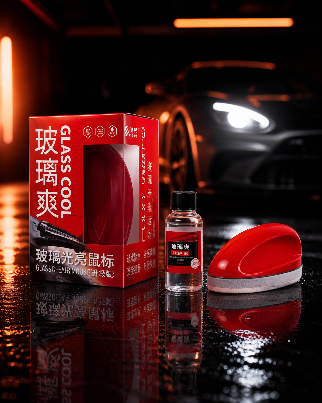 Nettoyant pare-brise et vitres auto